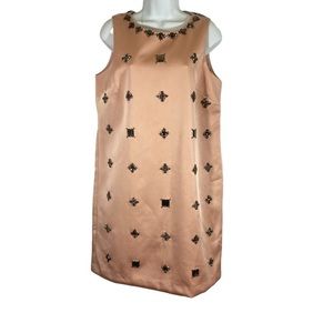 Ann Taylor Embellished Dress Pink Size 12‎ Petite